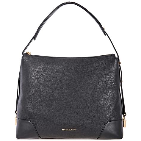 michael kors women's crosby large shoulder shoulder bag|michael kors black shoulder handbags.